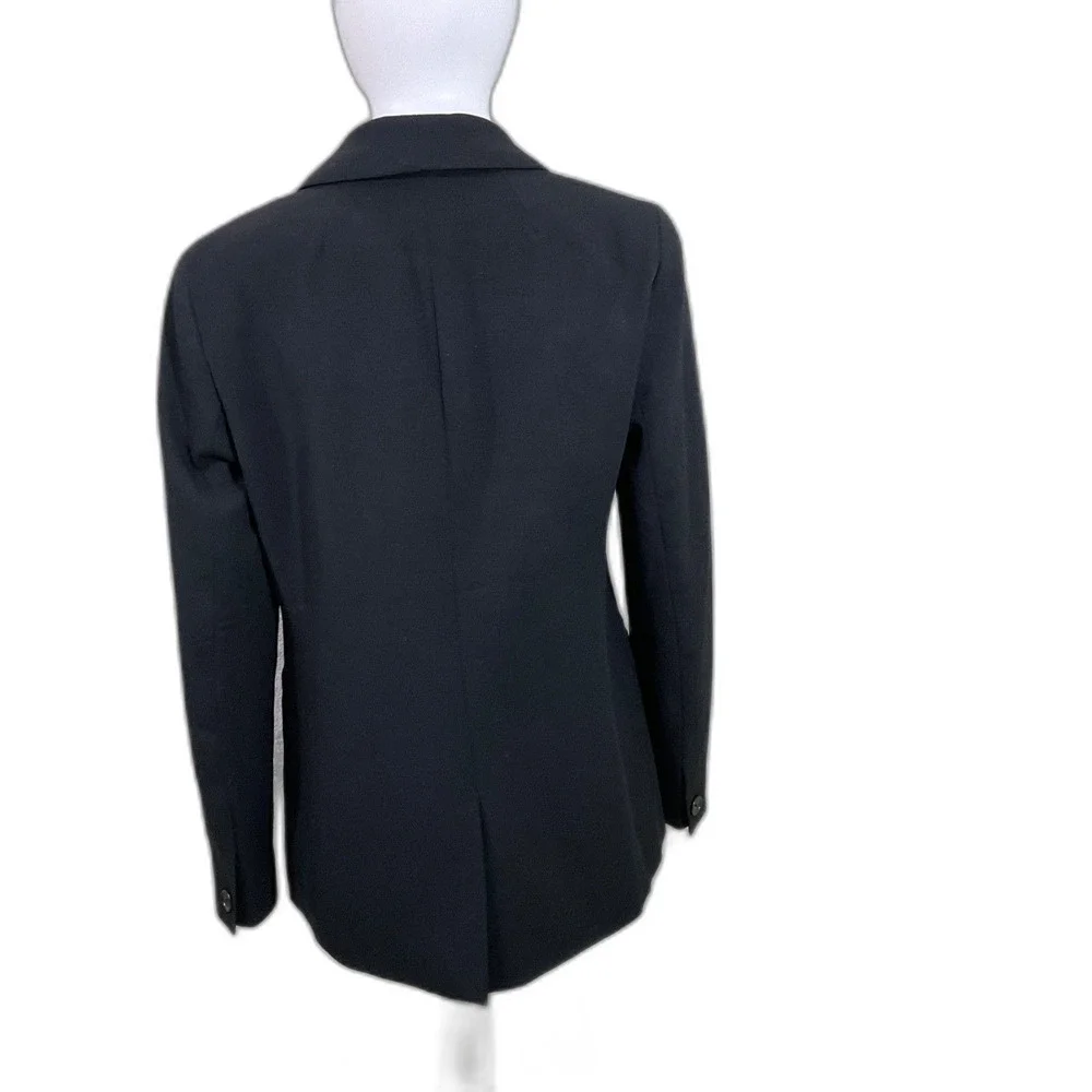 J. Crew Classic Blazer Women's size 6 Black One Button Work Career